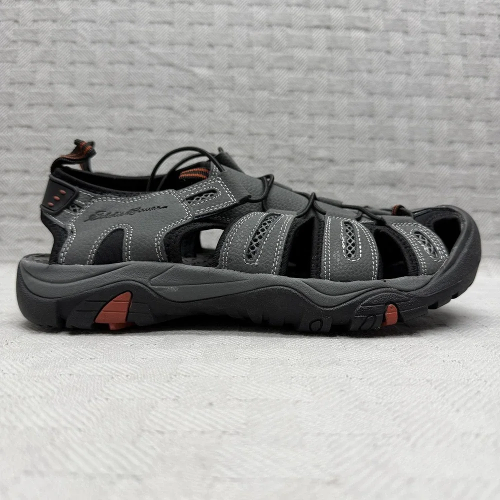 Eddie Bauer Shoes Mens Size‎ 9 Gray Troy Sandals Closed Toe Hiking